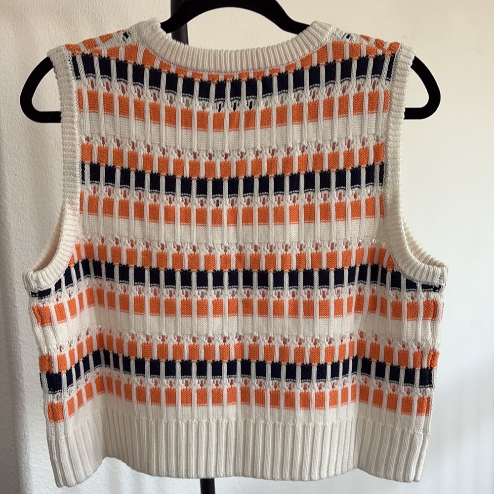 Stitches & Stripes 100% Cotton Wylie Vest NWT Size M - Picture 5 of 8
